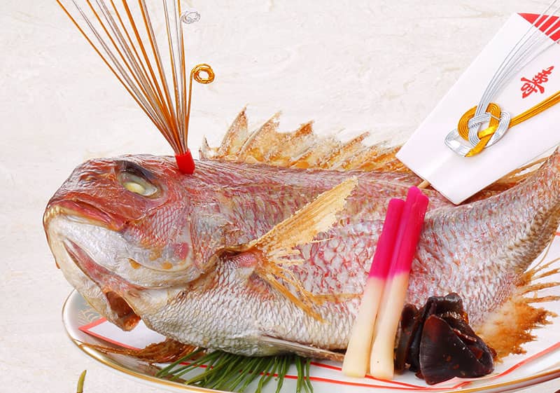 季の音流・鯛の塩焼き